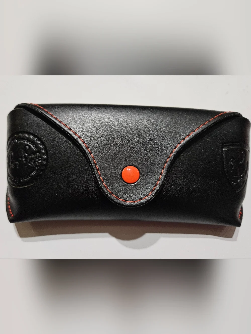 Ray-Ban Scuderia Ferrari Sunglasses Case Black Red Case Only.